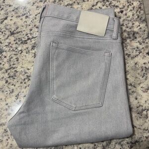 Kato The Pen Slim - Silver Gray Raw 14oz Selvedge Size 36